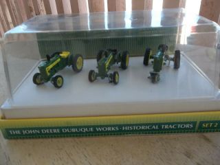 Ertl John Deere Dubuque Historical Tractors Diecast Set 2 330s 430t 430s