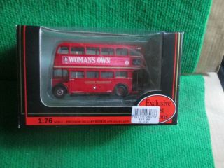 Efe 10122 Srt Class Bus London Transport Woman`s Own (1:76 Scale) Boxed