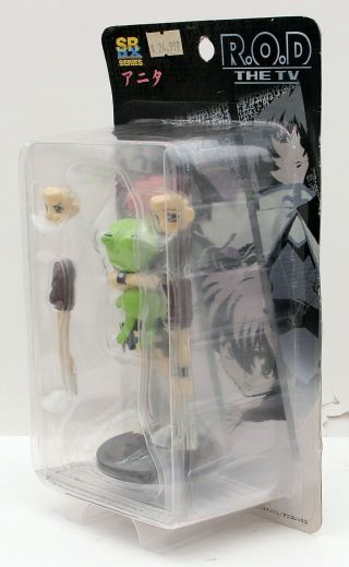 Yujin Real Figure DX R.  O.  D SR Series The TV Anita King with Frog Figure 3