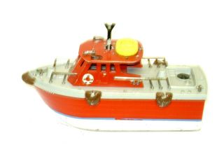 Vintage Ideal Motorific 1966 Mighty Blaze Fireboat For Fix Up Or Parts