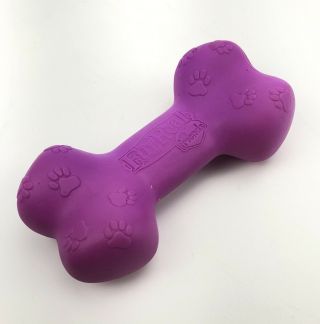 Fur Real Friends Bone Purple Squeaky For Dog Cookie My Playful Pup Interactive