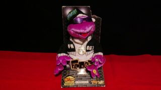 Gemmy Frogz Rock It Rap It Ribbit Hip Hop Dances And Sings " In Da Club " Purple