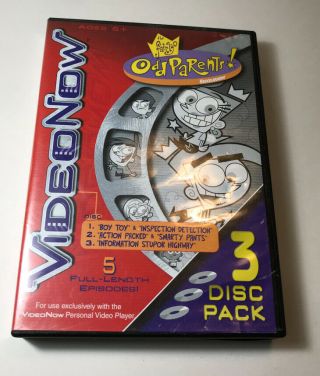 C5 Video Now Fairly Odd Parents V.  1 3 Disc Pack Movie