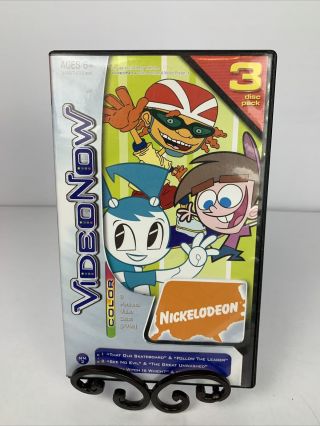 Video Now Color Nickelodeon 3 Disc Pack Volume Nm2 Rocket Power