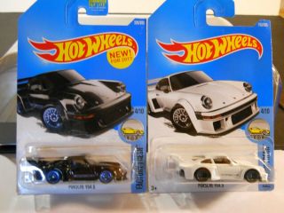 Hot Wheels - 1/64 - (2) Porsche 934.  5 Cars - Assorted - 2015