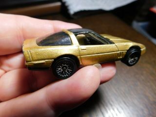 Car Hot Wheels 1980 Corvette Mattel Die - Cast Gold Car 1982 3