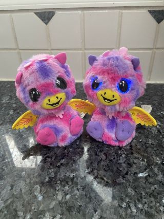 Hatchimal Twins (pink And Purple) - Giraven.  Work Perfectly