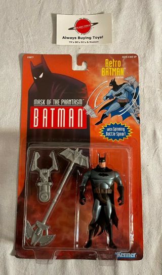 Retro Batman Moc Batman Mask Of The Phantasm Figure