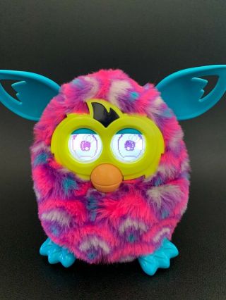 Hasbro Furby " Boom Pink Peacock " Interactive Pet Toy