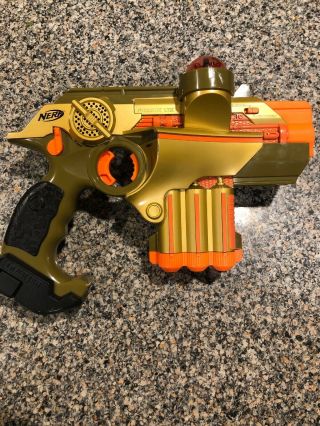 Nerf Phoenix Ltx Lazer Tag Gold Gun Tiger