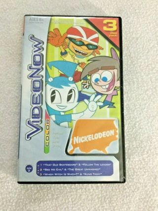 Videonow Color Pvds - - 3 Discs - Nickelodeon - 3 Different Shows