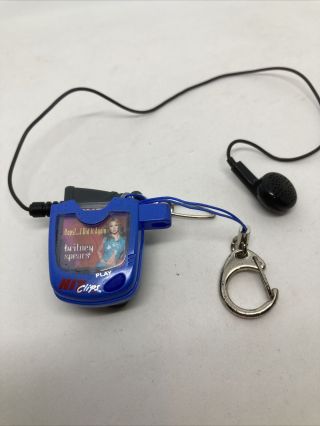 Vintage Hit Clips Micro Personal Music Player Britney Spears Oops I Did It Again