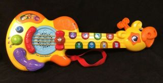 Vtech Zoo Jamz Giraffe Guitar - Preschool Toddler Light Up Musical Toy