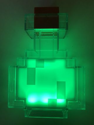 Minecraft Light Up Potion Bottle - Color Changing - Mojang