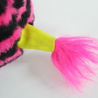 Furby Boom Pink and Black Stripes 417 3