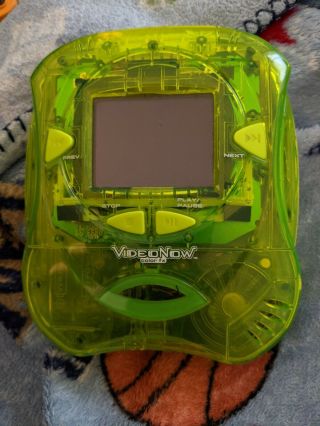 Video Now Color Fx Personal Video Player Fresh Green Hasbro Tiger Electronics