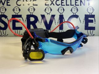 Spy Gear Svg - 3 Night Vision Goggles Blue Lights Pre - Owned