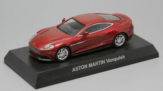1/64 Kyosho Aston Martin Vanquish Dark Red Metallic