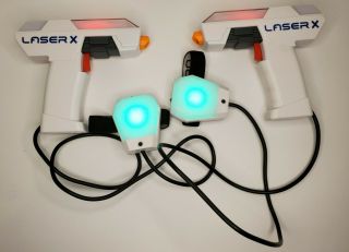 Laser X Micro Blaster Double Set Everything You Need For 2 Players