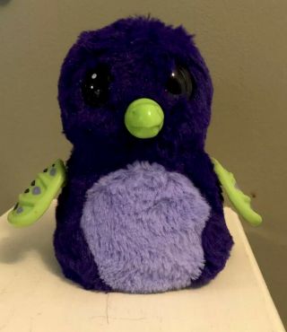 Hatchimals Purple & Green Interactive Toy Draggles