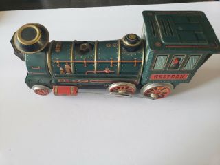 Trade Mark Modern Toys Western Special Tin Locomotive Train - Parts Only