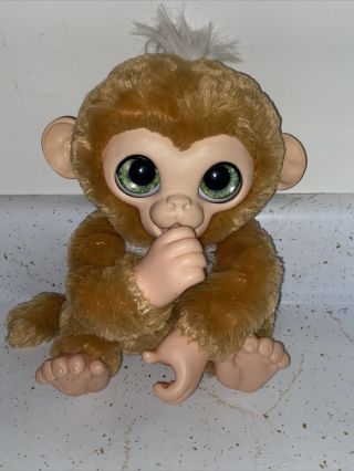 Furreal Friends Cuddles My Giggly Monkey Interactive Hasbro 2012 Talking Chimp