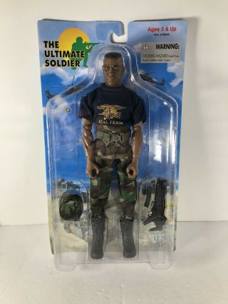 Ultimate Soldier 12” U.  S.  Navy Seal Action Figure (1999) -