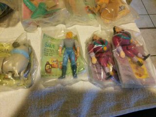 1995 burger king HAPPY MEAL POCAHONTAS except for 2 (COMPLETE SET OF 8) 3
