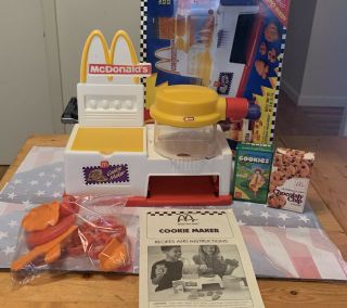 1993 Mattel Mcdonald’s Happy Meal Magic Cookie Maker Vintage (missing Tray)