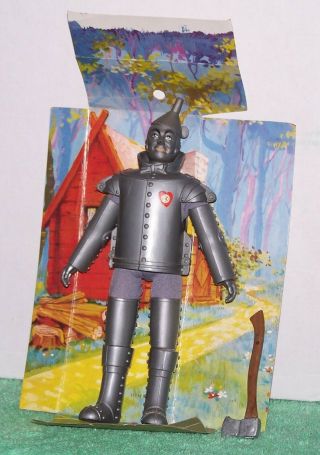 1974 Mego Wizard Of Oz Vintage 8 " Tin Woodsman Man,  Axe,  Insert 51500/2