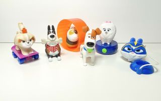 Mcdonalds 2019 The Secret Life Of Pets 2 Happy Meal Toys Complete Set Of 6 Oop