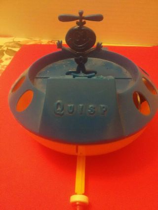 Rare Quaker Oats Quisp Large Quisp Spaceship Cereal Premium Vintage Toys