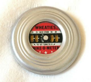Wheaties Hike - O - Meter Vintage Pedometer Cereal Premium Send Away