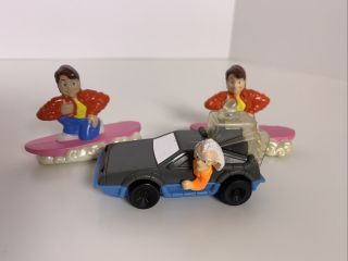Vintage Mcdonald’s Happy Meal Back To The Future Doc’s Delorean 1991 Mcfly