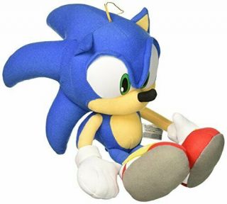 Sonic The Hedgehog Stuffed Plush - Great Eastern - 14  Authentic
