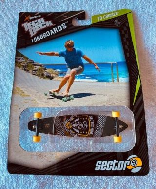 Tech Deck Longboard Extra Rare Sector 9 Td Cruser - - Hard To Find