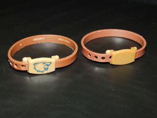 // Mattel // Vintage Big Jim Belts // One Wolf Pack // Belts Marked Hk