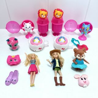 Mcdonalds Happy Meal Toy Bundle - Pikmi Pops - Shopkins - Barbie & More