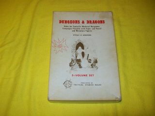 Dungeons & Dragons White Box Set Oce - Complete - 1 Collector 