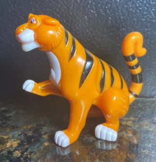 Aladdin Mcdonalds Toy Raja Disney 2004 Happy Meal Tiger Mouth And Tail Move