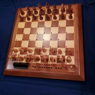 Vtg Computer Fidelity Electronics Elite A/S Chess Challenger Box Match Serial s 2