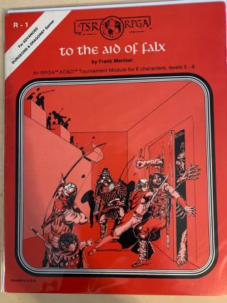 R - 1 To The Aid Of Falx
