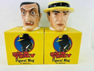 Applause Dick Tracy Figural Mugs Dick Tracy,  Big Boy With Boxes