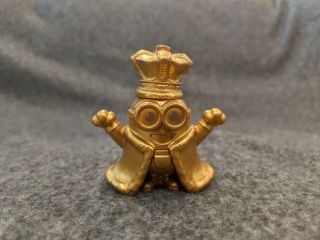 Very Rare Mcdonalds Happy Meal Toy 2020 Minions The Rise Of Gru 7 Gold King Bob