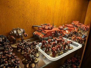 Huge Blood Angels Army Painted 5k,  Points