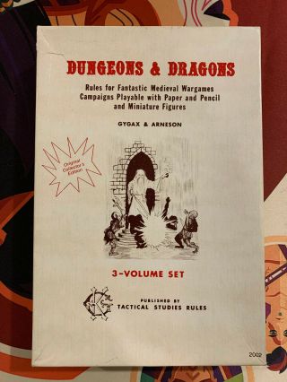 Dungeons And Dragons 7th Print White Box Od&d D&d Oce