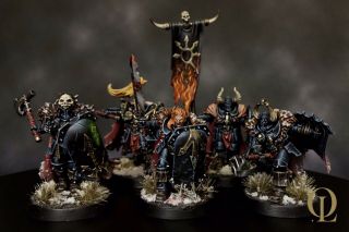 10 Chaos Warriors Slaves To Darkness - Display Painted By @oscarlars