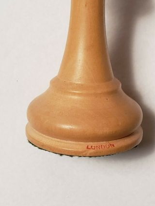 Modern (ca.  1980) Jaques of London Staunton chess set and wooden box 5