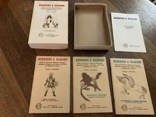 Dungeons & Dragons White Box Set 5th Print - Hobbits & Ents / Reference