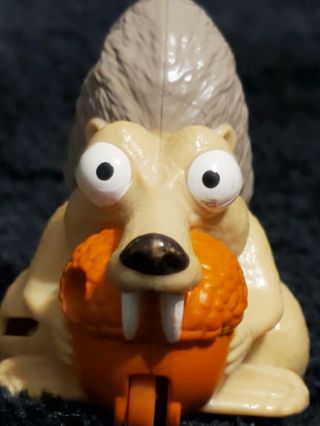 Ice Age Scrat Pullback 2 " Tall Figure Burger King Kids Meal Toy 2014